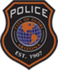 Police established in 1907 badge