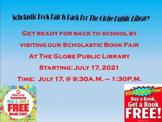 Scholastic Book Fair flyer