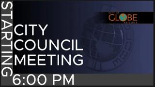 Photo of City Council Meeting Flyer
